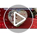 2025 Christmas Ornament - Inspirational Snowman Ceramic Ornament - Live by Faith, Grow in Grace, Walk in Love, Keepsake for Faithful Celebrations, for Family, Friends