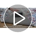 CHAMPLANT Area Rug 8x10 Washable Rug Brown Vintage Traditional Mat Distressed Indoor Foldable Thin Retro Accent Floral Non Slip Carpet Living Room Dining Room Office
