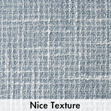 MIULEE Burlap Linen Spring Throw Pillow Covers 18x18 Inch Set of 2 Coastal Light Blue Farmhouse Decorative Pillows Modern Soft Accent Cushion Covers for Couch Sofa Bedroom Livingroom Home Decor