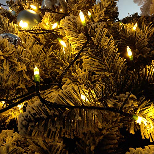 18ft 50 LED Battery Operated Christmas Lights, 8 Modes with Timer - Waterproof for Indoor & Outdoor Decor