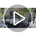 Scalloped Easy Jute 3x5 Outdoor Rug, Washable Rugs for Entryway Black Front Door Mat, Farmhouse Neutral Non Slip Indoor Carpet for Patio Living Room Backyard