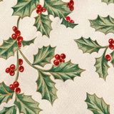 Lenox Golden Holly Tree Skirt, Multicolor, 52" W x 52" L