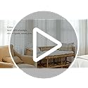 Natural Pinch Pleated Linen Curtains 96 Inches Long for Living Room Bedroom Birch Thick Linen Textured Memory Trained Light Filtering Back Tab Pleated Cream Drapes with Hooks Rings 8 FT