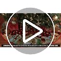 AVOIN colorlife Buffalo Plaid Christmas Tree Skirt 48 Inch, Winter Holiday Tree Decoration