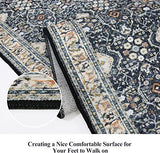 Non Slip Runners for Hallways,Washable Hallway Runner Rug,Long Ultra Soft Kitchen Runner Rug,Non Shedding Accent Farmhouse Runner Rugs (Black, 2 X 3)