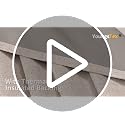 YoungsTex Brown Linen Blackout Curtains 84 Inches Long for Living Room, Dark Chocolate Thermal Insulated Drapes with Grommet Room Darkening Privacy for Bedroom 2 Panels, 52 X 84 Inch
