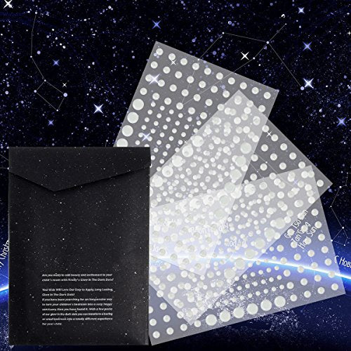 Realistic 3D Domed Glow in The Dark Stars,606 Dots for Starry Sky, Home Decor Stickers for Kids Bedding Room(606 Stars)