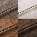 Set of 4 Soft Textured Throw Pillow Covers 18x18 Inch Cozy Decorative Farmhouse Cushion Cover Square Accent Pillow Cases for Bed Couch Sofa Living Room, Beige Taupe Brown