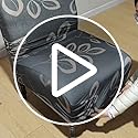 HAOYONG Armless Accent Chair Cover, Stretch Chair Slipcover Printed Slipper Chair Covers Furniture Protector Covers for Living Dining Room Hotel