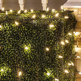 Myrkist Christmas Lights - Battery Operated String Lights 50 LED String Lights Mini Lights with Auto-Timer and 8 Lighting Modes for Christmas Wreath Party Wedding Garden Home Decoration, Warm White