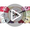 VIKMARI 8 Inch Silent Non-Ticking Wall Clock Arabic Numerals Retro Clocks Wooden Decorative Round Wall Clocks Battery Operated Indoor Wall Clocks Paris French Rustic Style Home Decor Wall Clock