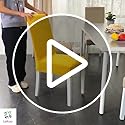 Chair Covers for Dining Chairs Set of 4, Stretchy Soft Parson Chair Covers Removable Washable Kitchen Dining Room Chair Slipcovers with Elastic for Universal Fit (Bloom Splendor)
