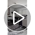NICETOWN Natural Linen Curtains 84 inch Long 2 Panels Set, Grommet Top Thick Linen Burlap Semi Sheer Vertical Drapes Privacy Assured with Light Filtering for Bedroom/Living Room, W55 x L84