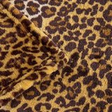 Edenleaf Leopard Print Blanket Fleece Throw for Bed Sofa Travel and Camping, Super Soft Cozy Fluffy Plush Cheetah Print Blanket for All Seasons 50"x60" (Dark Brown)
