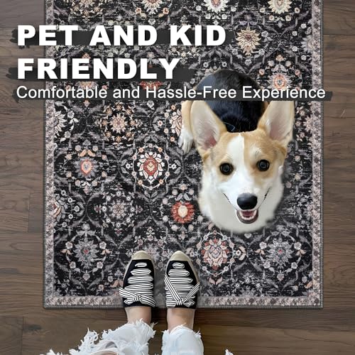 2x3 Small Washable Area Rug Entryway Doormat Indoor Kitchen Runner