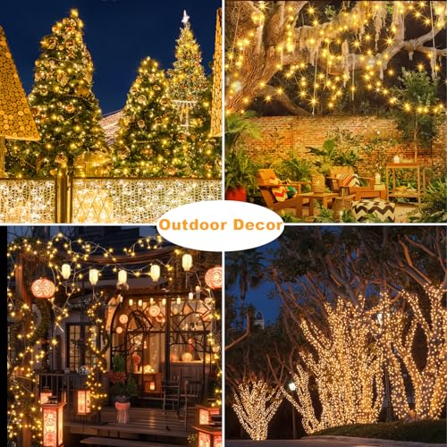 2 Pack Fairy Lights Battery Operated, Each 20Ft 60 LED Twinkle Lights with Remote Timer, Silver Wire Mini Fairy Lights for Bedroom Party Wedding Indoor Outdoor (Warm White)