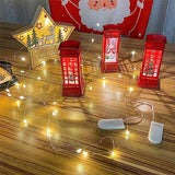 Etinga 12-Pack Fairy String Lights, 7ft 20 LEDs Each, Battery Operated Copper Wire Lights, Warm White Decorative Lights for Wedding, Party, Christmas, Holiday Décor & DIY Crafts