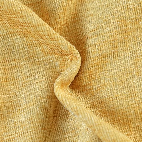 CaliTime Decorative Couch Throw Pillow Covers 26 X 26 Inches Gold