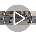 TAOCOCO Loveseat Recliner Cover with Middle Console, Stretch Loveseat Cover for 2 Seat Recliner Couch, Jacquard Reclining Sofa Covers Loveseat Slipcover Furniture Protector, Grey