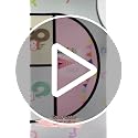 Hopscotch Rug 63”x31, Hop and Count Game Rug with Colorful Alphabet and Animals Design Anti-Slip Kids Play Mat, Soft Floor Area Rug & Carpet Playroom Bedroom Living Room