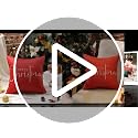 Allorry Christmas Pillow Covers Merry Christmas Throw Pillow Decorative Christmas Red Cotton Cloth Linen Cloth Pillow Cover Sofa Cover Decorative Rectangle Length 12X20 inches