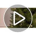 Puleo International 7.5ft Pre-Lit Fraser Fir Pencil Christmas Tree with 350 Clear Lights, 1188 Realistic Dense Branch Tips, Easy Setup Artificial Trees with Sturdy Metal Stand
