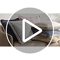 UGG Nita Throw Blanket for Bed, Soft Reversible Plush Throw for Couch and Living Room, Cozy Fluffy Blanket, Washable Bedding, Home Decor, 50-inch x 70-inch, Charcoal Grey