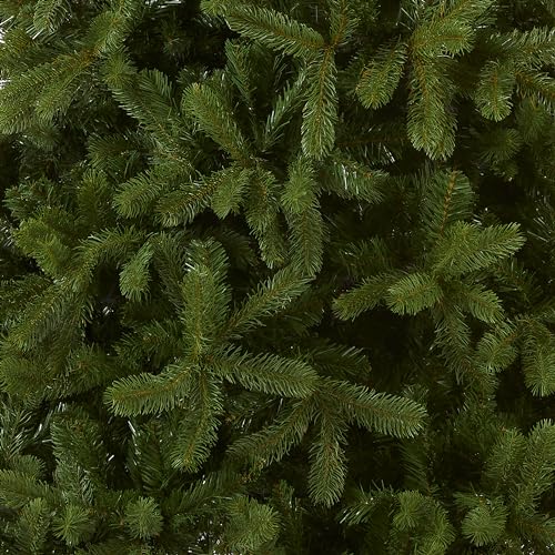 National Tree Company 7.5 ft Unlit Downswept Douglas Fir Artificial Christmas Tree, 1,867 Tips, Includes Stand, Green