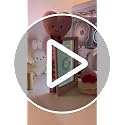 Divoom Times Frame Smart Desk Clock Display with Custom Faces, Pink