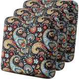 YISUN Sofa Couch Cushion Covers, Stretch Printed Couch Seat Slipcover, Soft Couch Cover for Dogs, Washable Non-Slip Furniture Protector for Sectional Armchair Loveseat (Flower, 3 piece)