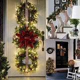 Hopolon 2 Pack 13ft 50-Count Clear Green Wire Christmas Light Set,Incandescent Mini Christmas Lights, Connectable 120V Clear Tree Lights for Wedding, Bedroom, Classroom, Porch Decor(2pcs Warm White)