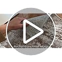 Runners for Hallways Ultra Non-Slip 2x10 Long Runner Rugs Washable Abstract Tear and Stain Resistance No Pile Lightweight Modern Rug Runners for Entryway, Kitchen, Walkway, Entrance, Multi