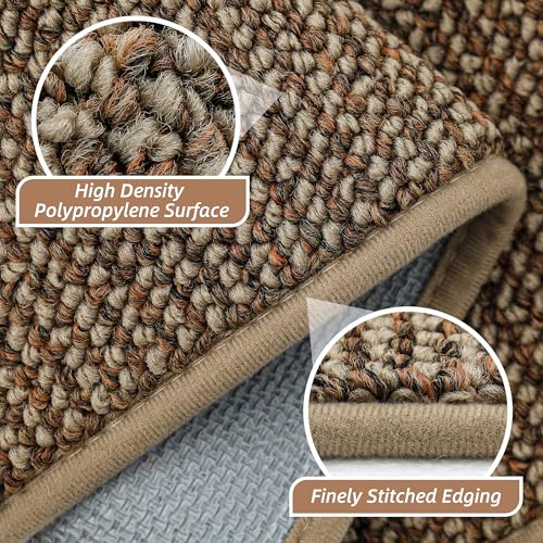 BEQHAUSE 2x3 Entryway Rug Indoor Door Mat Non-Slip Washable, Hallway Rugs Absorbent & Stain Resistant Hall Carpet Runner Rugs for Entryway, Front Door Floor Mats Laundry Room Rugs for Entry, Taupe
