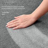 ISEAU 2x6 Soft Runner Rug for Hallway, Washable and Non-Slip, Grey
