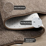 Runner Rug for Hallway, 2x8 Brown Washable Non Slip Runner Rug