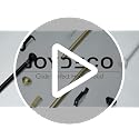 Joydeco Black Curtain Rod Adjustable 32-88 Inches, 1" Diameter Heavy Duty Curtain Rods for Windows, Decorative Splicing Drapery Rods with Resin Finials for Living Room Bedroom Kitchen