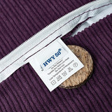 HWY 50 Purple Chenille Throw Pillow Covers 16x16 Inch Buttons Pack of 2