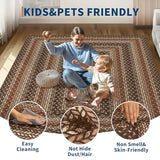 GarveeHome 2x3 Small Area Rug Entryway Easy Jute Door Mat Washable Rugs
