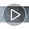 Turquoize Waterproof Office Chair Cover with Armrest Covers Black Computer Desk Chair Cover Quilted Office Chair Protector with Arms Office Chair Seat Cover Slipcover with Anti-Slip Buckle, Black