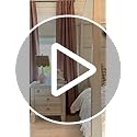 Joydeco 100% Blackout Velvet Curtains 84 Inch, Luxury Thermal Insulated Black Velvet Curtains for Bedroom Living Room, Soundproof Blackout Window Drapes, Rod Pocket & Back Tab (52W x 84L)