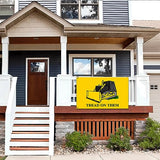 Tread On Them Flag Killdozer Flag 3x5 Ft Funny Man Cave Wall Banner for Room Teen Girls Indoor Outdoor Party Bedroom and College Dorm Wall Decor Tapestry Gifts