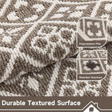 Indoor Door Mat 2x3ft, Absorbent Muddy Mats for Dogs, Low-Profile Entrance Welcome Mat with Non-Slip Rubber Backing, Washable Runner Carpet for Hallway,Entryway,Kitchen(Brown)