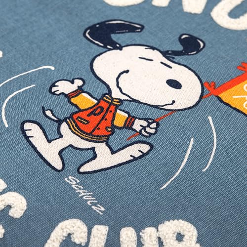 Hallmark Peanuts Round Pillow, 15.5" (Snoopy Athletic Club) Gift for Graduations, Coaches, Teammates, Friends, Fans, Collectors