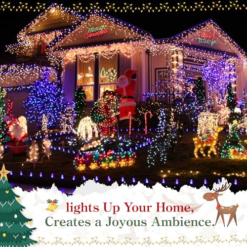 MEILIDY Christmas Light Clips, Plastic Gutter Clips, Clear, 100 Pcs | Weatherproof, Compact Discreet Look, Suitable for Hanging Outdoor Holiday Seasonal String Lights