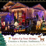 MEILIDY Christmas Light Clips, Plastic Gutter Clips, Clear, 100 Pcs | Weatherproof, Compact Discreet Look, Suitable for Hanging Outdoor Holiday Seasonal String Lights