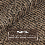SEEYE Outdoor Sunshade Roller Shades 96" W x 96" H, Cordless Roll Up Shade Blinds Privacy Screen with 90% UV Protection, Exterior Patio Shade Cloth for Porch Pergola Balcony Backyard Windows, Mocha