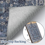 Tangsoo 2.6x12 Washable Long Runner Rug for Hallway Non Slip