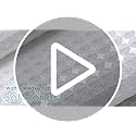 Home Queen White Waffle Bathroom Window Curtains, Water Repellent Rod Pocket Kitchen Drapes for Small Window, 2 Panels, 36 W X 45 L Inch Each