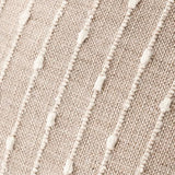 Foindtower Pack of 2 Decorative Jacquard Boucle Throw Pillow Covers Accent Textured Striped Pillowcases Soft Boho Modern Cushion for Couch Sofa Bedroom Living Room Home Decor 20x20 Inch Natural Beige