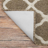 SHACOS Large Door Mats 3'x5' Indoor Entrance Front Door Rug, Brown